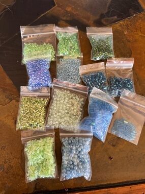 Assorted seed bead bundle